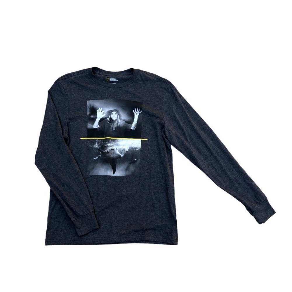 NATIONAL GEOGRAPHIC x ELEMENT SKATEBOARDS Shirt Men's MEDIUM Regular Fit L/S‌‌‌